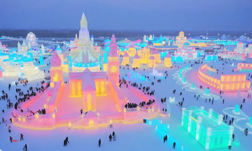 Harbin Ice Festival china flight hotel deals holiday festivals