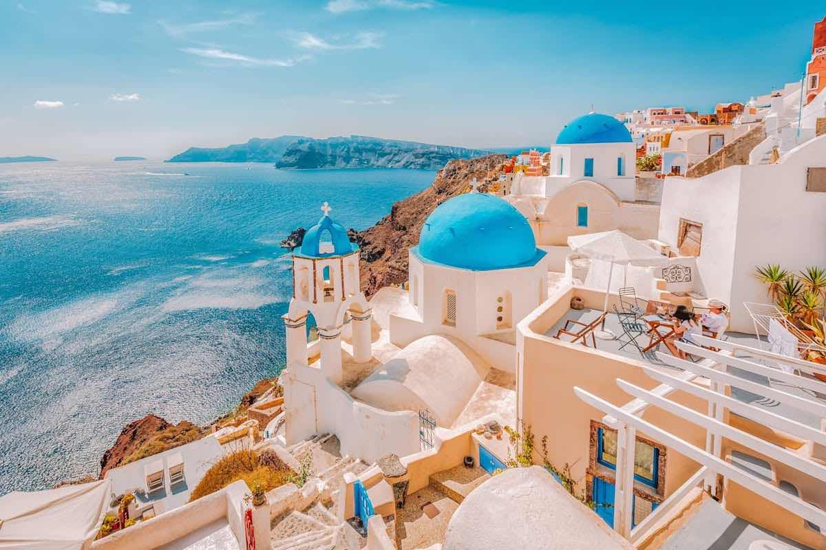 Santorini-Declared-No1-Island-in-the-World-best time to travel to Crete, Greece hotel flight deals booking trip
